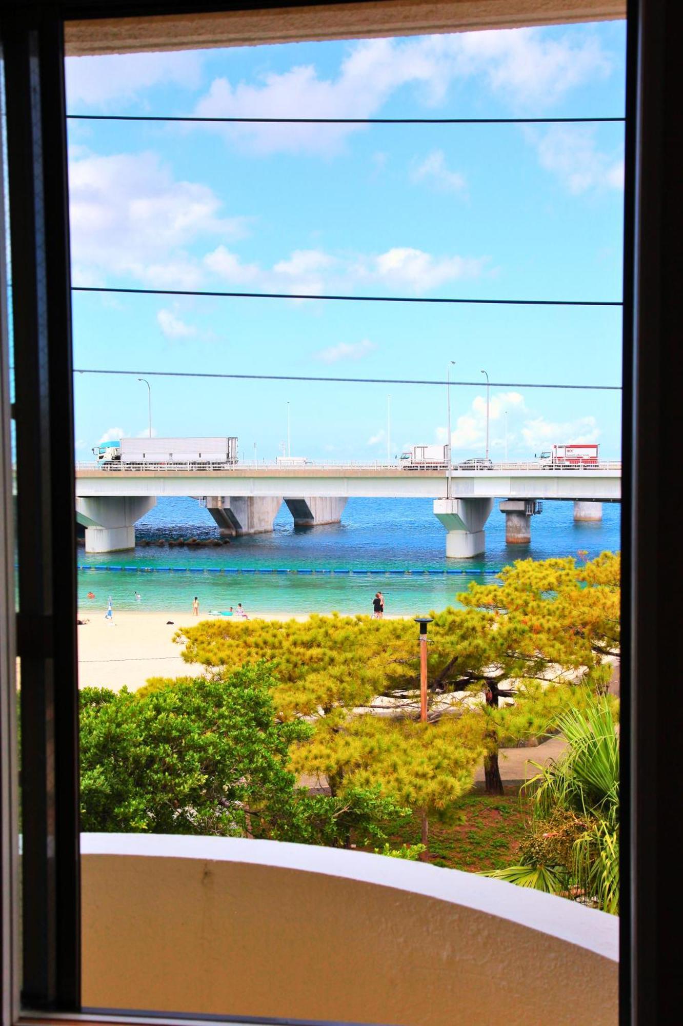 Hotel Gala Naha'S Only Sandy Beach Front All Rooms Oceanview מראה חיצוני תמונה